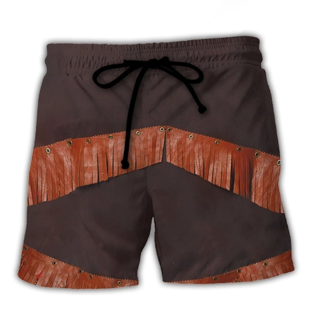 Santa Cowboy Vintage Western – Beach Short