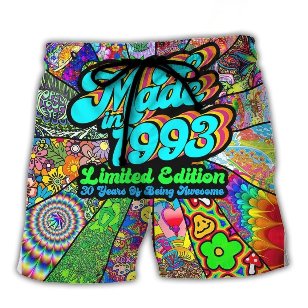 Made In 1993 Limited Edition Birthday – Beach Short