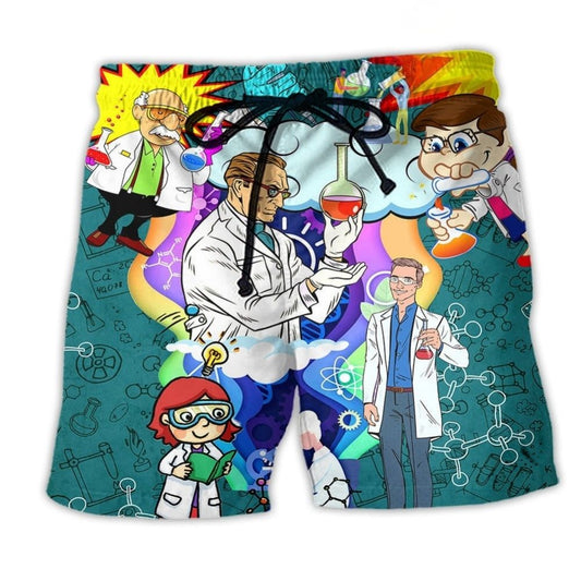 Chemistry Is My Passion Art – Beach Short