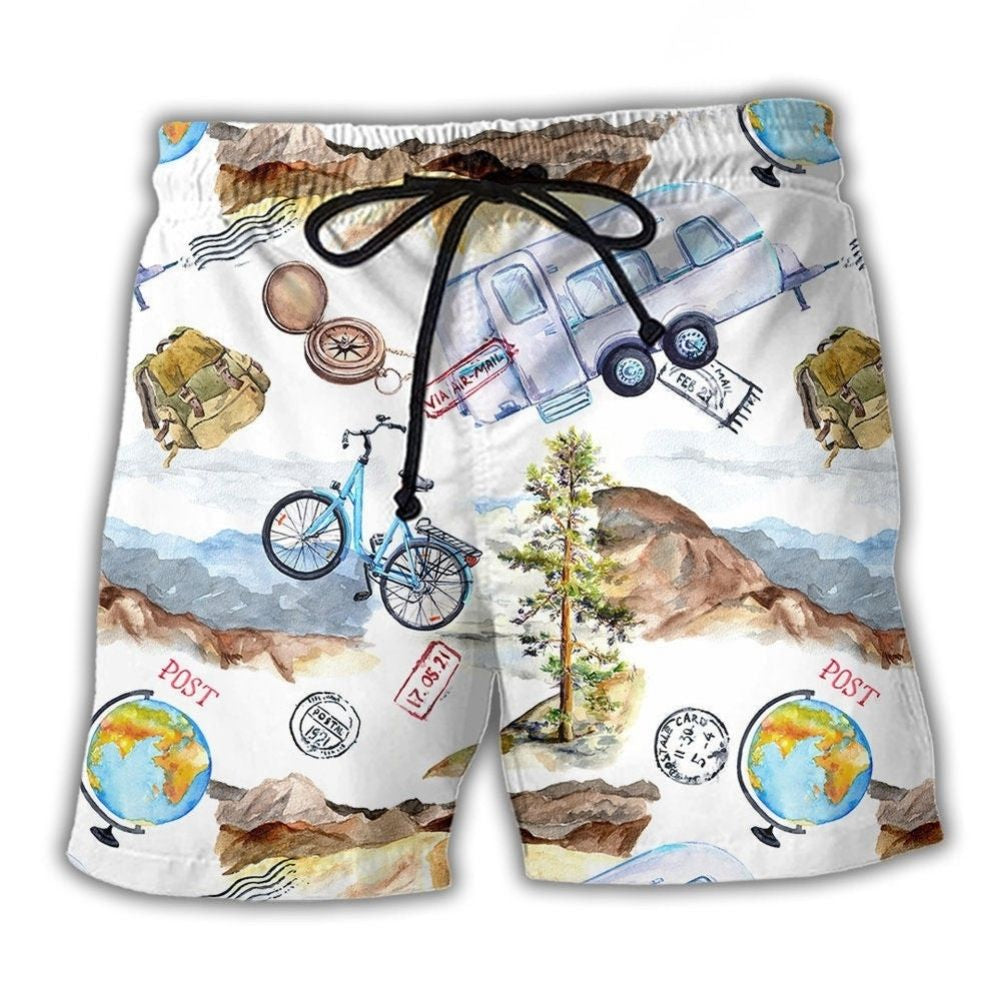 Hiking Adventure Explore The World – Beach Short