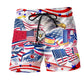 America Eagle Freedom Day - Beach Short