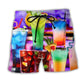 Bartender Cocktail Fun Drinking Bar – Beach Short