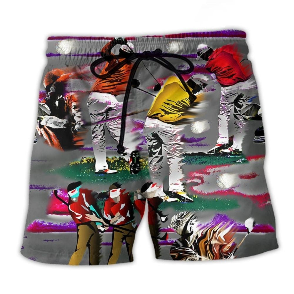Golf Life Serious Game Art – Beach Short