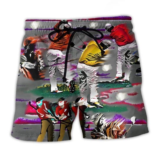Golf Life Serious Game Art – Beach Short
