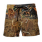 Bring Back Mammoth Art - Beach Short