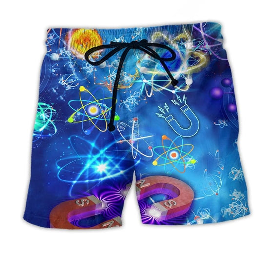 Physics Humor Quote Geek Style – Beach Short