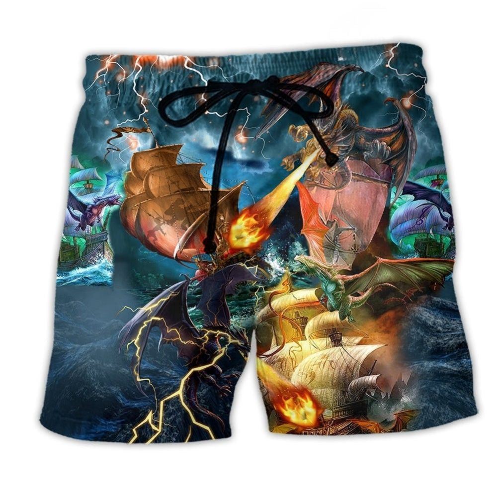 Dragon Blue Life Style – Beach Short