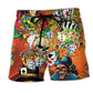 Skull Poker Life Choice Style – Beach Short