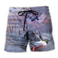 Duck Hunting Purple Outdoor Style - Beach Short