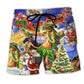 Hawaii Aloha Merry Christmas - Beach Short