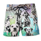 Dalmatian Galaxy Dog Lover Art – Beach Short