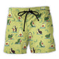 Happy Avocado Playful – Beach Short