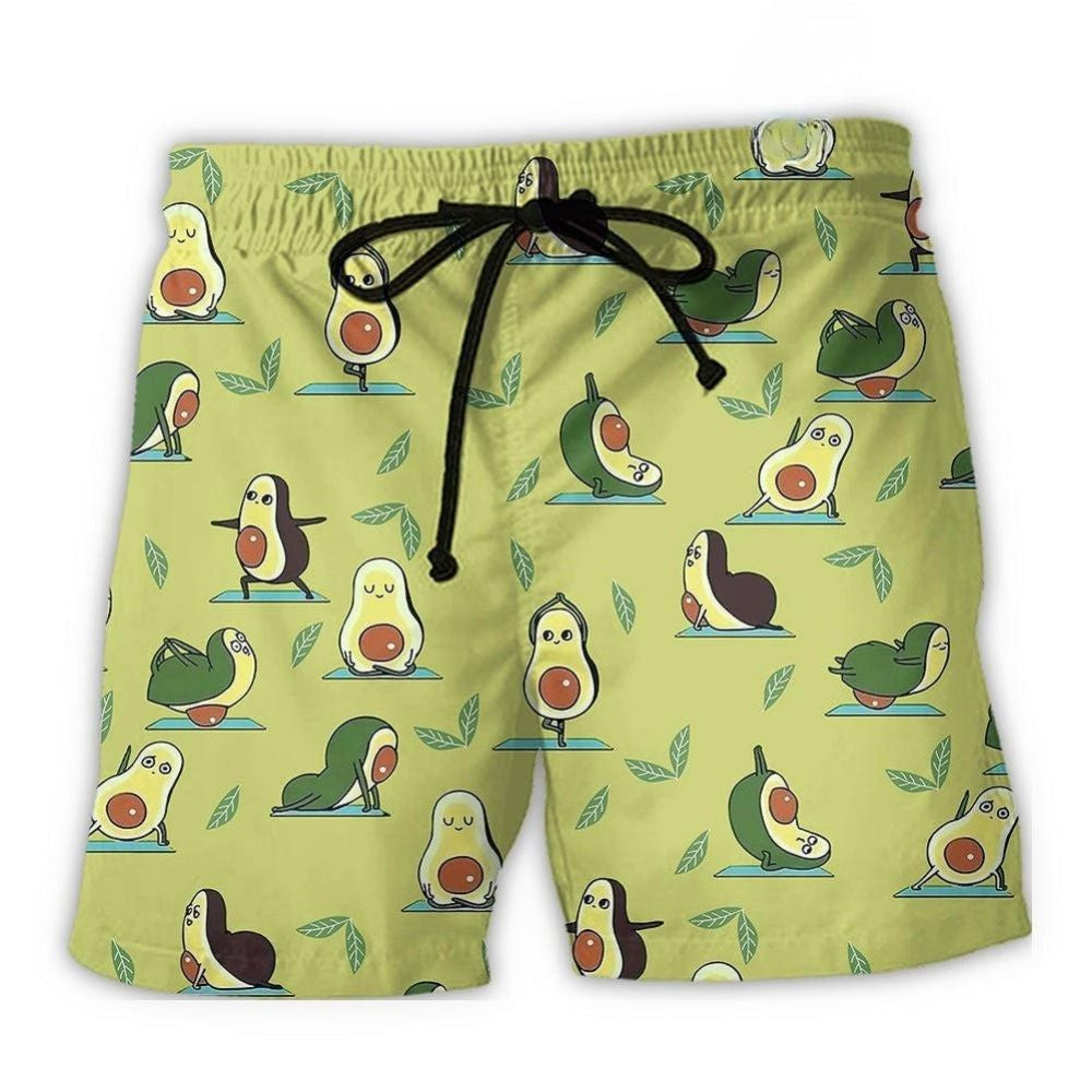 Happy Avocado Playful – Beach Short