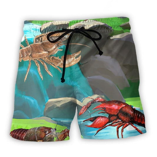 Crawfish Forest Fantasy – Beach Short