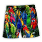Parrot Tropical Family – Beach Short