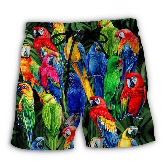 Parrot Tropical Family – Beach Short