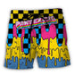 LGBT Pansexual Pride Pop Art Colorful - Beach Short