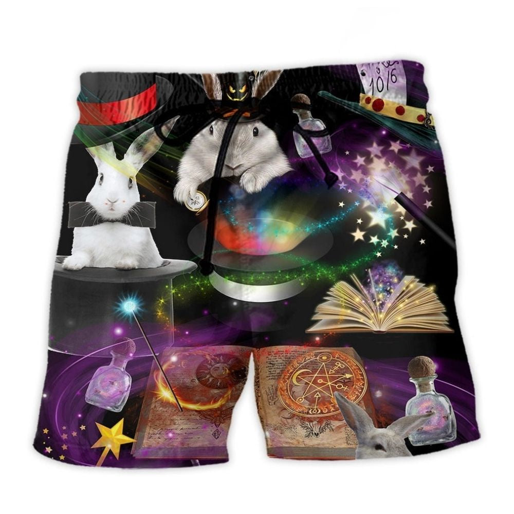 Born To Be Magician Quote – Beach Short