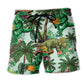 Dinosaur Lover Vibrant Style – Beach Short