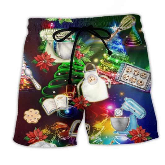 Baking Lover Christmas Holiday – Beach Short