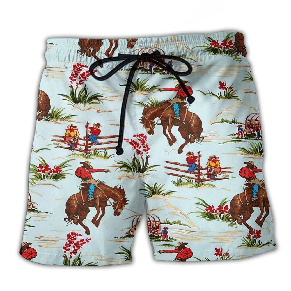 Free Wild Style Horse - Beach Short