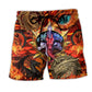 Dragon Fire Power Life Love – Beach Short