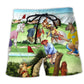 Golf Humor Quote Sports Lifestyle Art – Beach Short