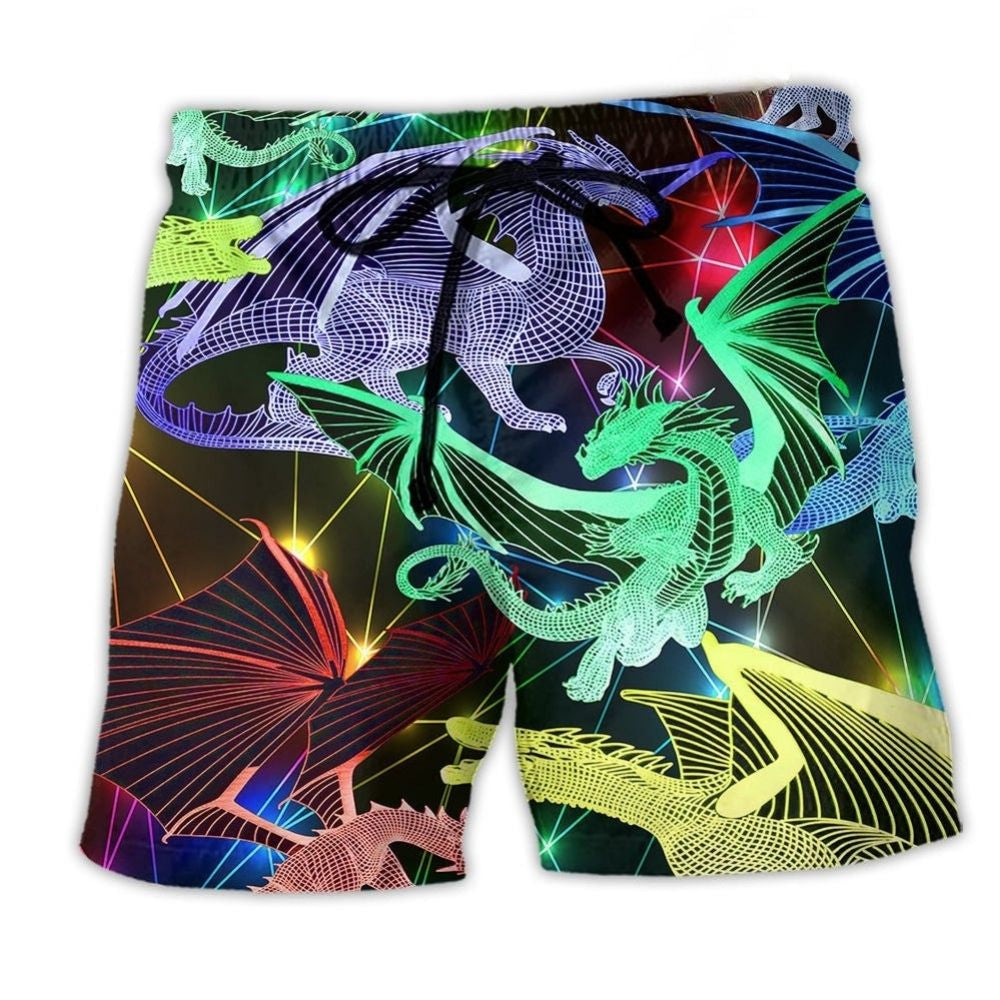 Dragon Neon Beautiful Life – Beach Short