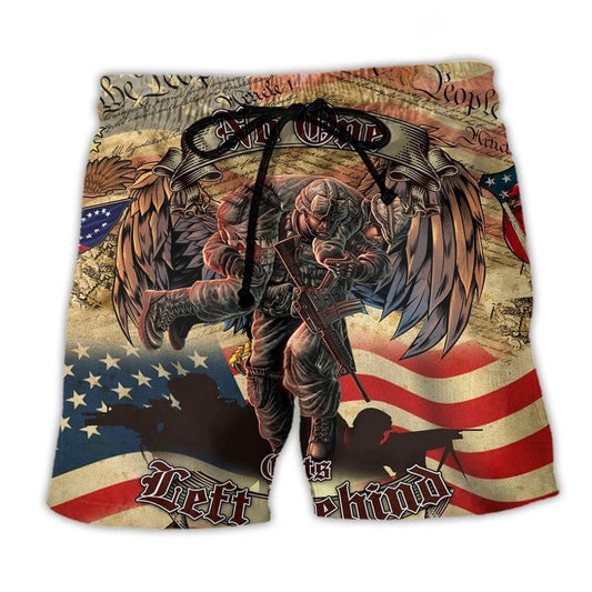 Veteran America No One Left Behind - Beach Short