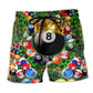 Billiard Pool Shark On Duty - Beach Short