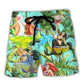 Mermaid Cocktail Fantasy Tropical – Beach Short