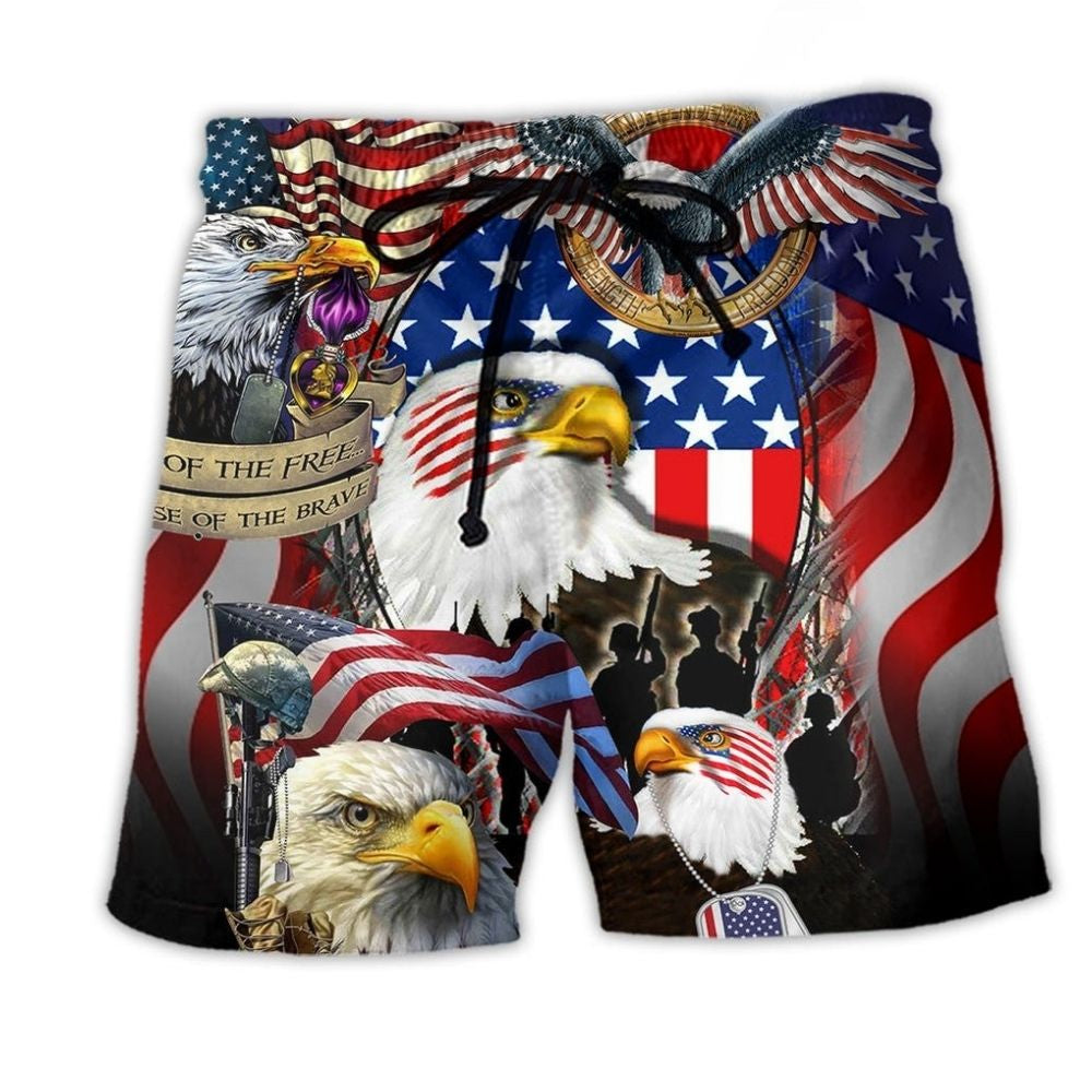 Veteran True Hero Heart Strength – Beach Short