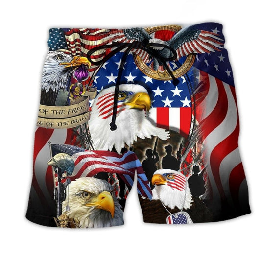 Veteran True Hero Heart Strength – Beach Short