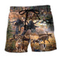 Hunting Humor Outdoor Art – Beach Short