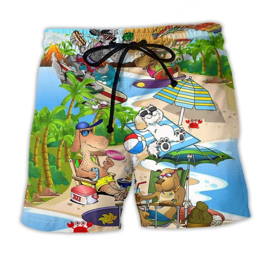 Puppy Love Beach Fun – Beach Short