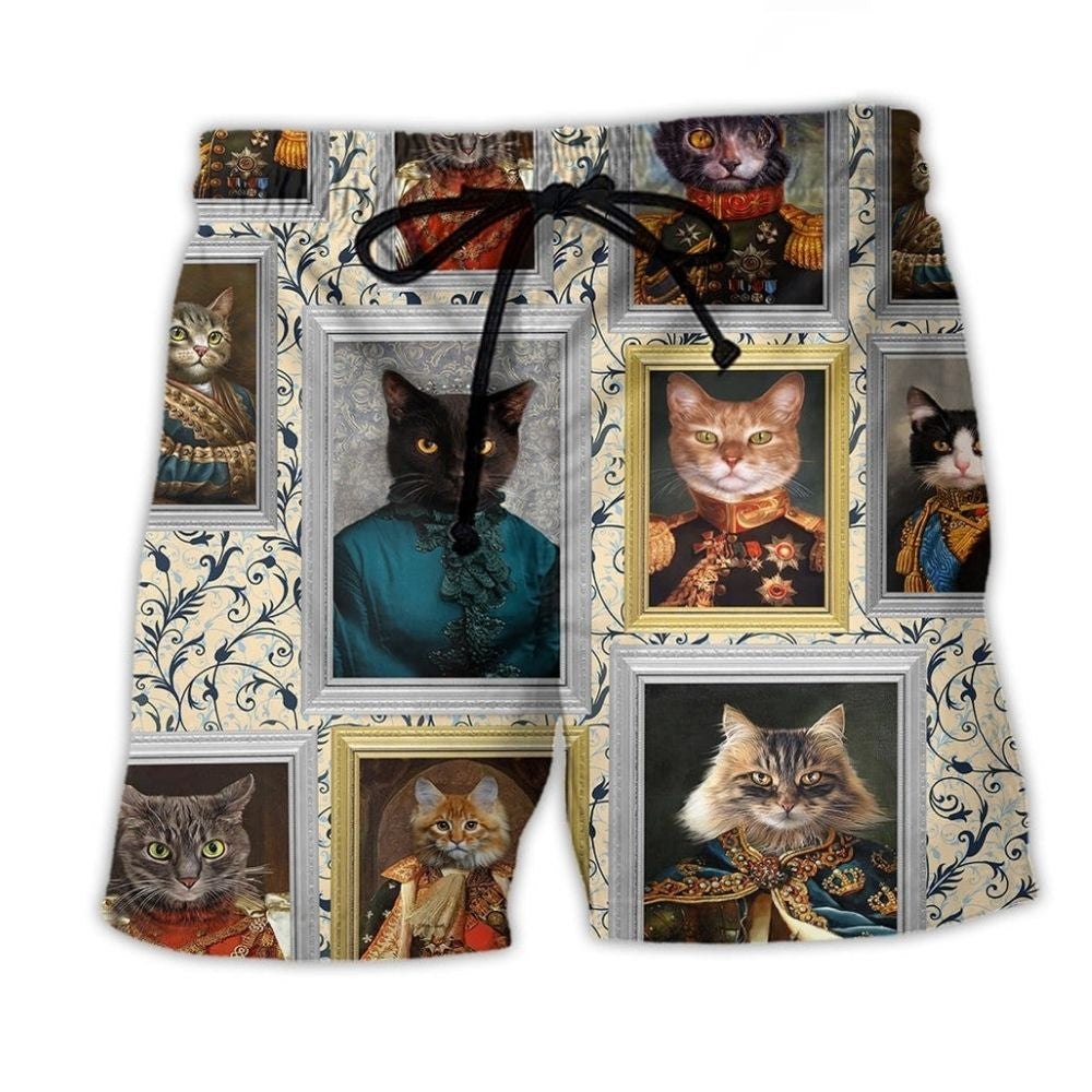 Aristocrat Cat Noble Art – Beach Short