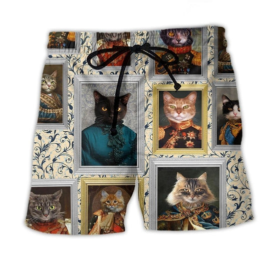 Aristocrat Cat Noble Art – Beach Short