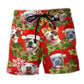 Pitbull Family Christmas – Beach Short