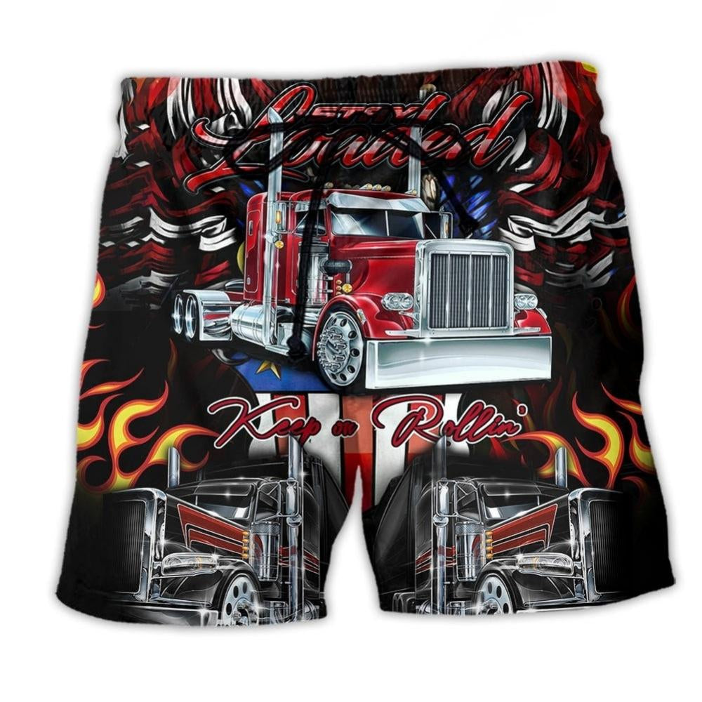 Truck Keep On Rolling Cool Power - Beach Short