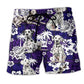 Dalmatian Tropical Summer Dog - Beach Short