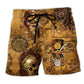Skull Pirate Retro Style - Beach Short