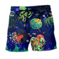 Astronaut Octopus Galaxy Art – Beach Short