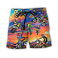 Motocross Biker Motorcycle Dynamic – Beach Short