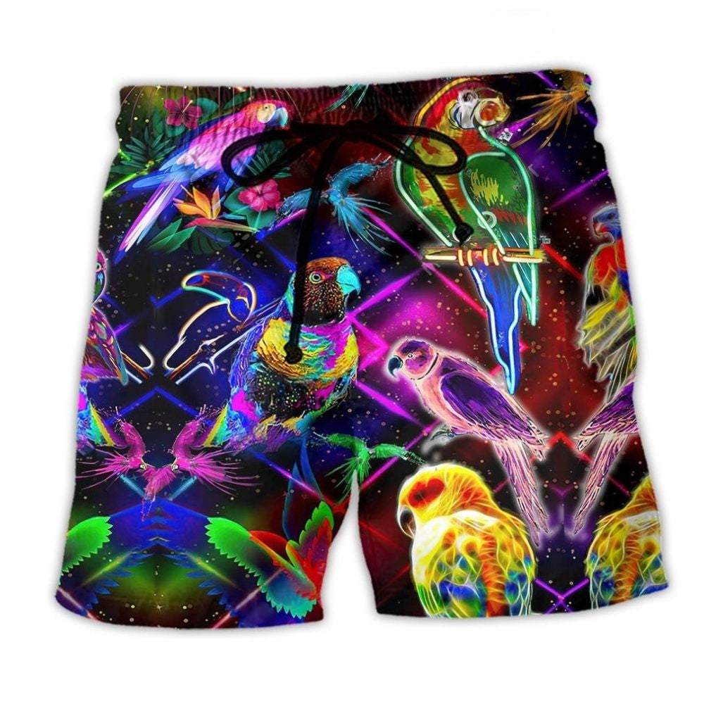 Parrot Unique Colorful Nature – Beach Short