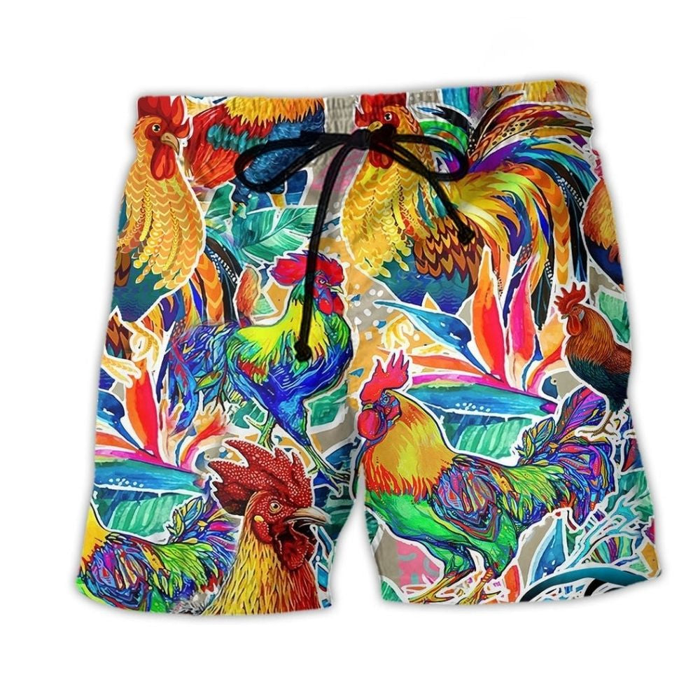 Chicken Farm Strong Love – Beach Short