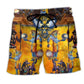 Egyptian Gold Inspired Ancient Art – Beach Short