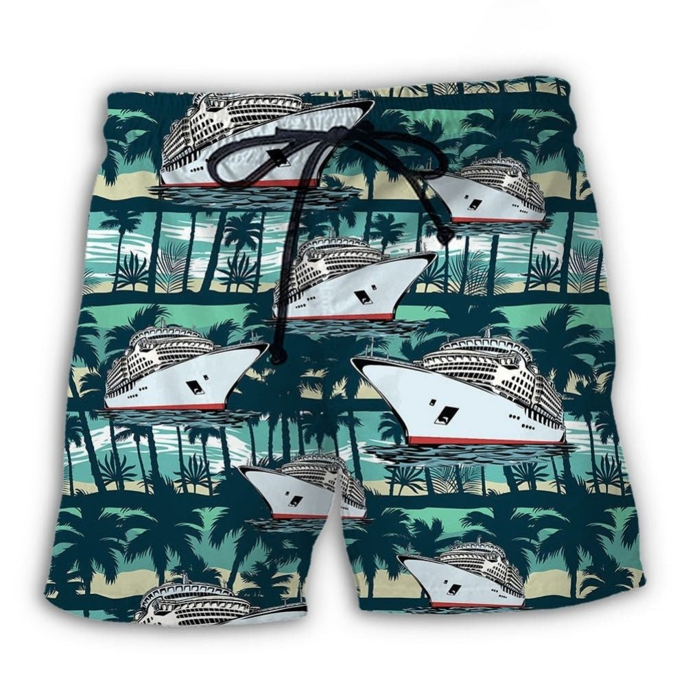 Tropical Cruising Island Life – Beach Short