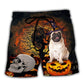 Pug Halloween Cute Dog – Beach Short