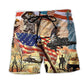 America Independence Day Proud – Beach Short