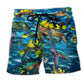 Turtle Go With The Flow – Beach Short